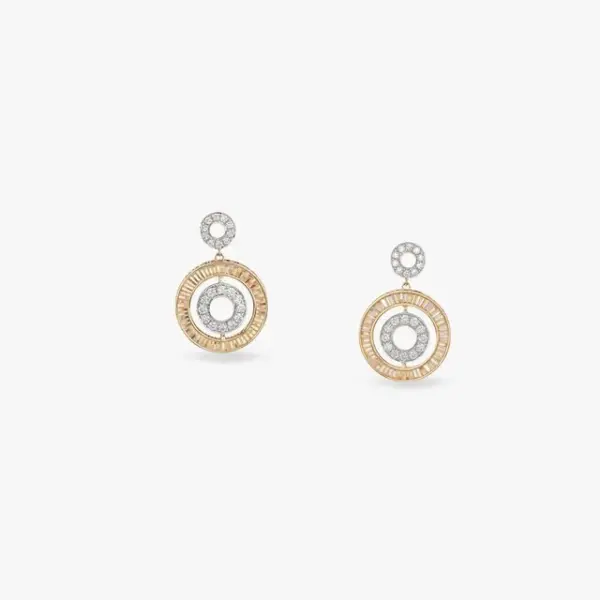 Flawless Floral Diamond Stud Earrings