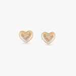 Luminous Love Diamond Stud Earrings
