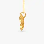 Bold Bloom Gold Pendant - Image 2
