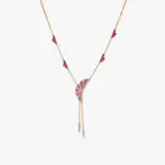 Soaring Wing Diamond Necklace